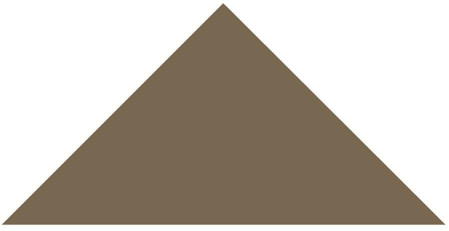 Victorian Floor Tile Triangle Colours 149 x 106 x 106mm - Hyperion Tiles