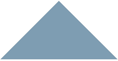 Victorian Floor Tile Triangle Colours 149 x 106 x 106mm - Hyperion Tiles