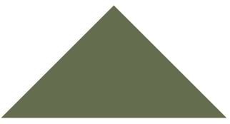 Victorian Floor Tile Triangle Colours 50 x 36 x 36mm - Hyperion Tiles