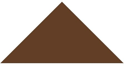 Victorian Floor Tile Triangle Colours 73 x 52 x 52mm - Hyperion Tiles