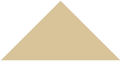 Victorian Floor Tile Triangle Colours 73 x 52 x 52mm - Hyperion Tiles