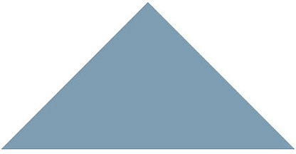Victorian Floor Tile Triangle Colours 73 x 52 x 52mm - Hyperion Tiles