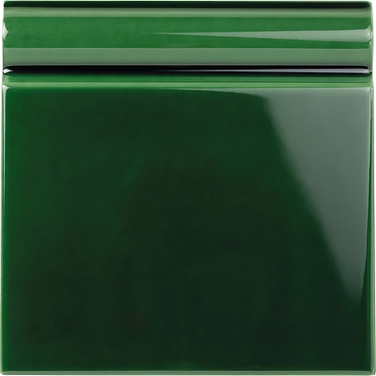 Victorian Green Skirting Tile - Hyperion Tiles