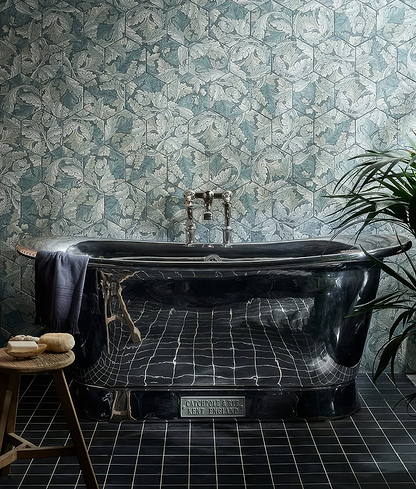 Victorian Style Porcelain Anthracite - Hyperion Tiles