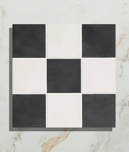 Victorian Style Porcelain Chess Mono A - Hyperion Tiles