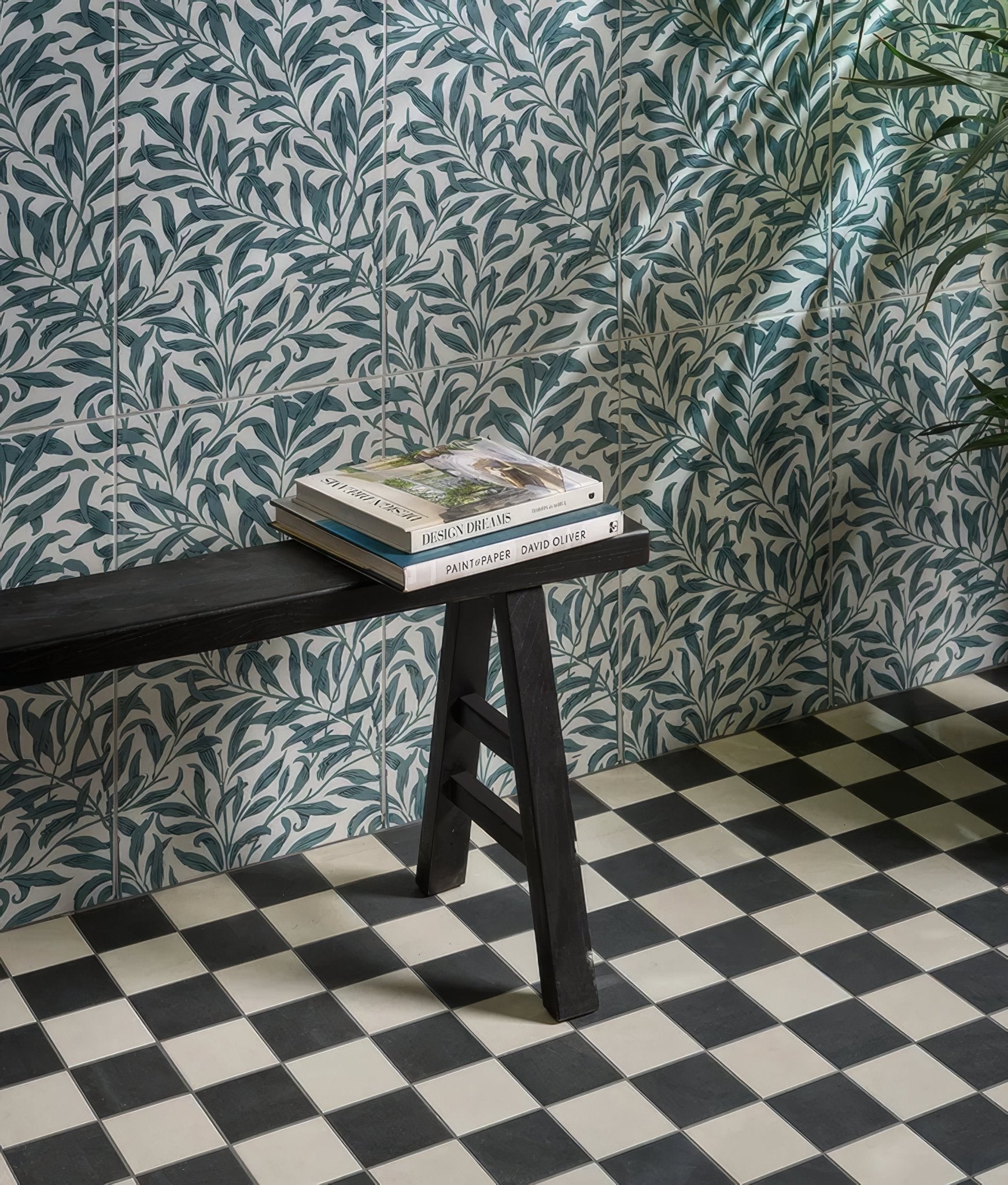 Victorian Style Porcelain Chess Mono B - Hyperion Tiles