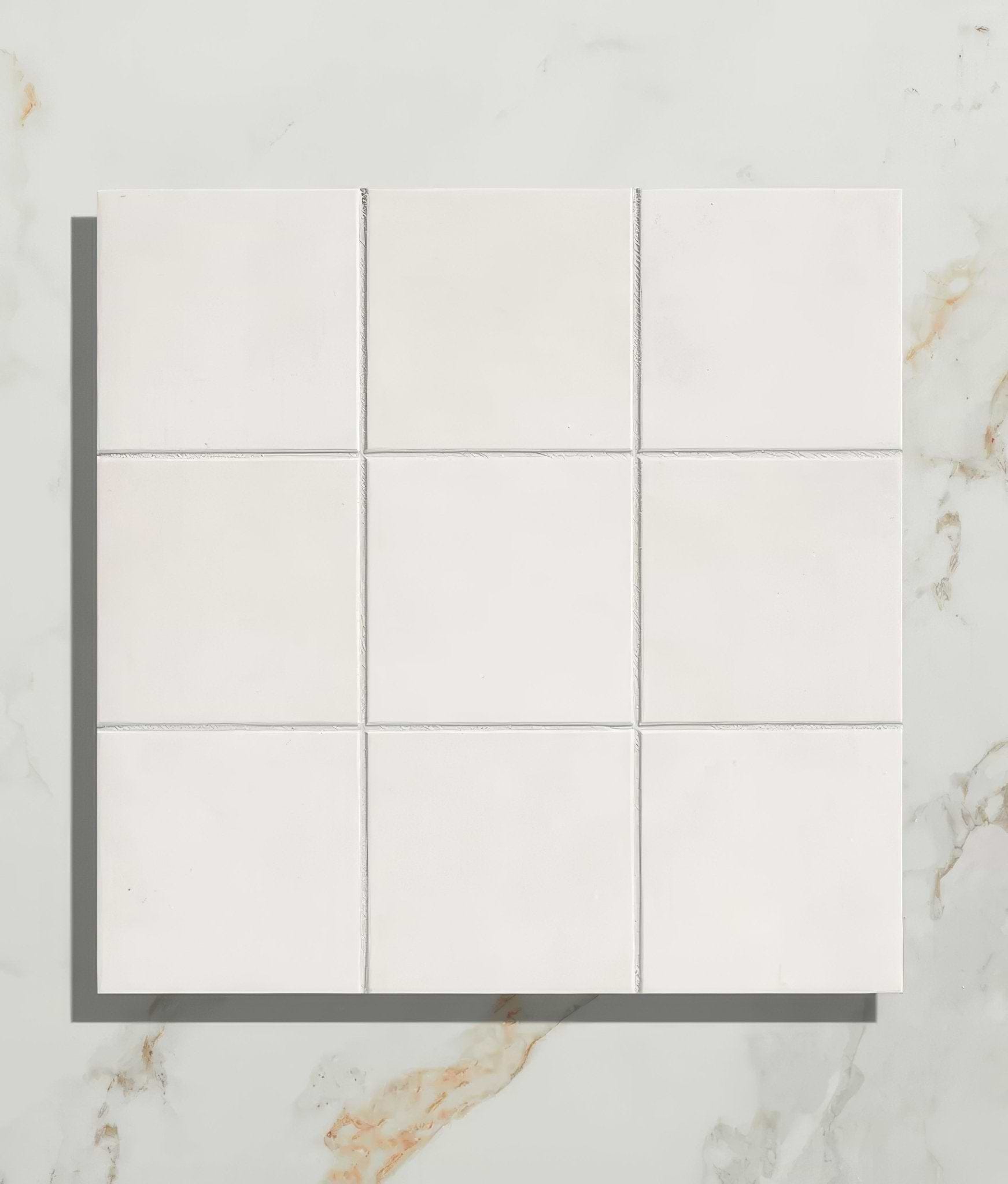 Victorian Style Porcelain Cotton White - Hyperion Tiles