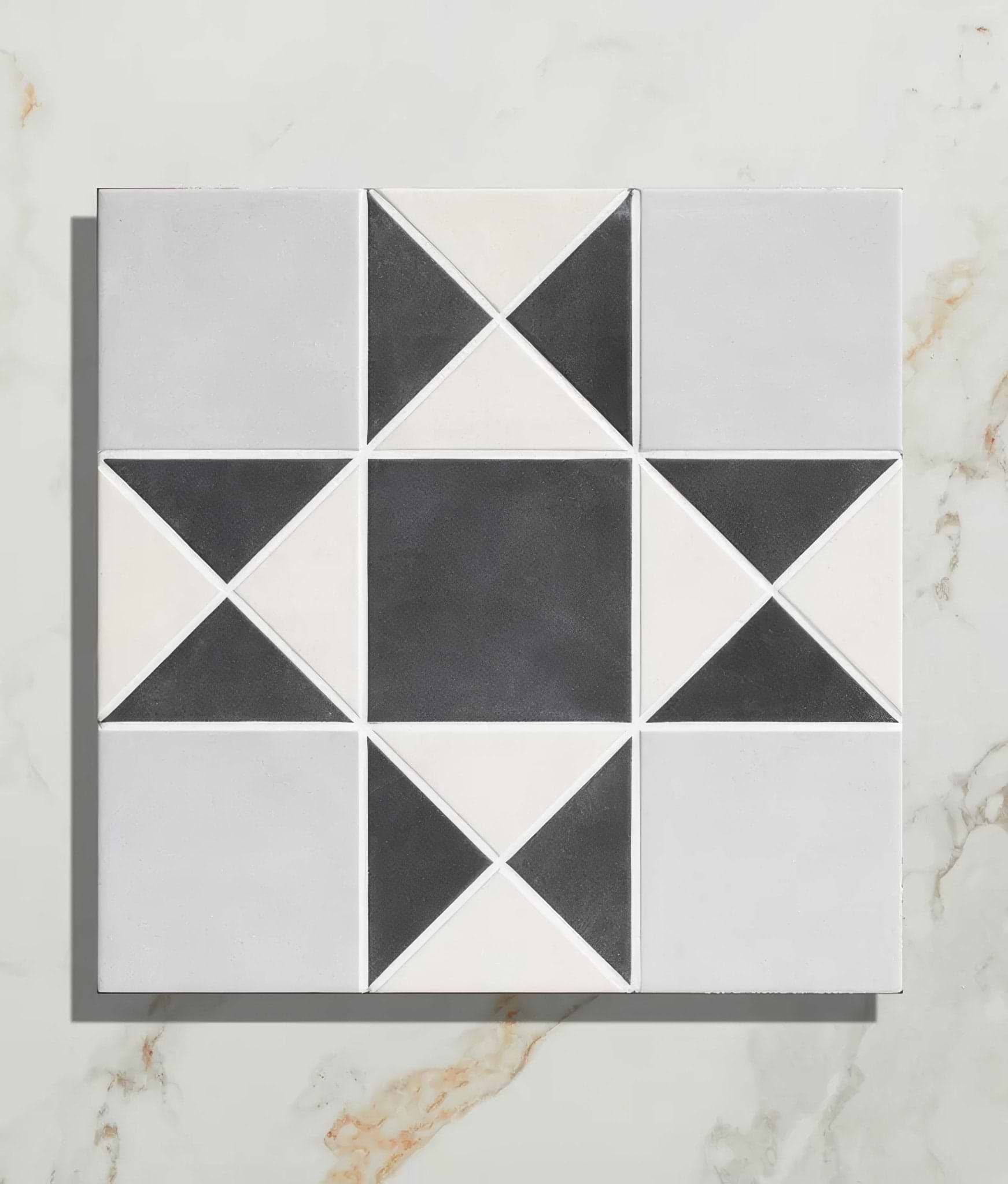 Victorian Style Porcelain Finchley Pattern Soft Grey - Hyperion Tiles