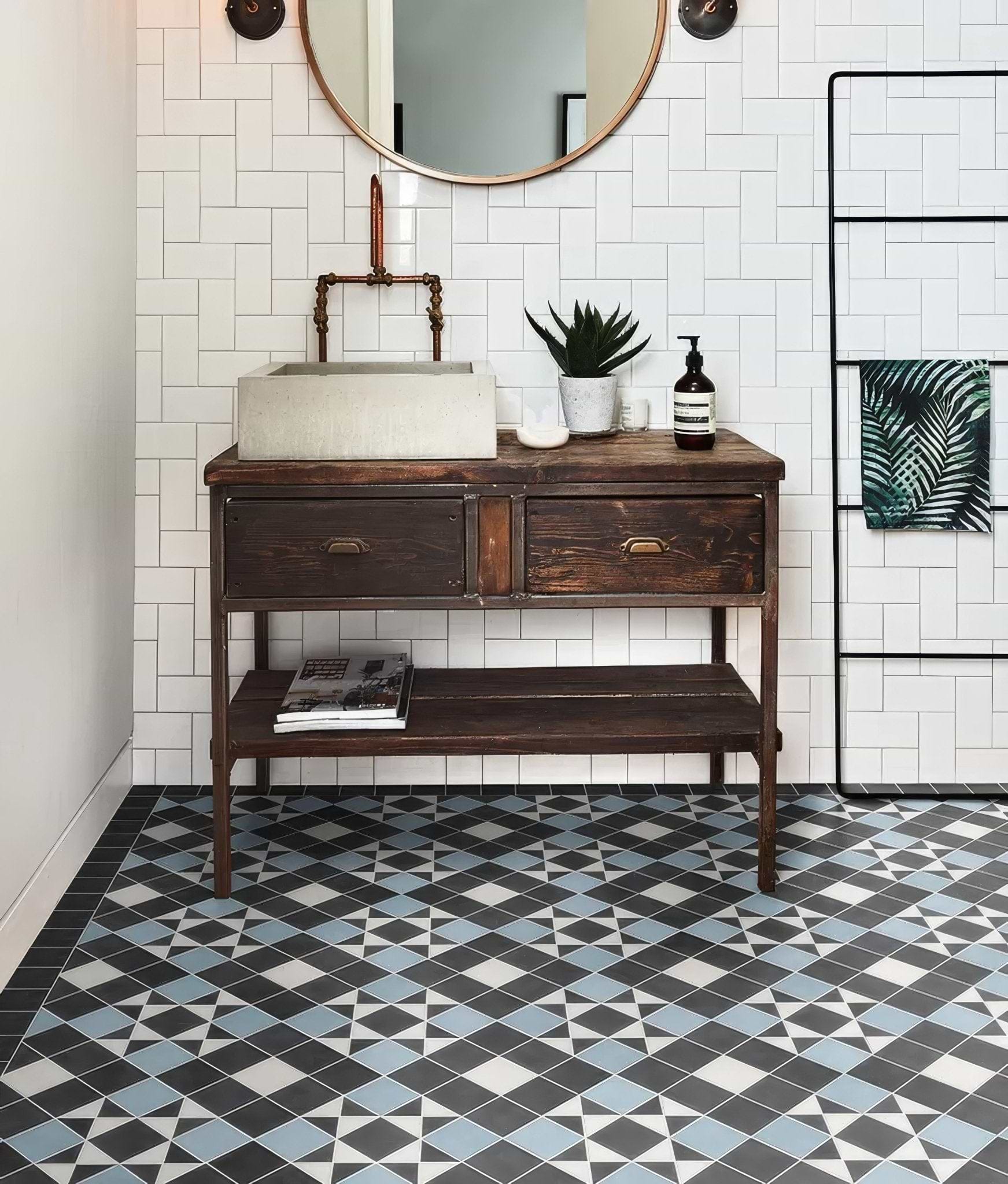 Victorian Style Porcelain Frame - Hyperion Tiles