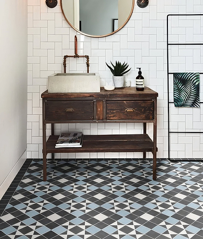 Victorian Style Porcelain Frame - Hyperion Tiles