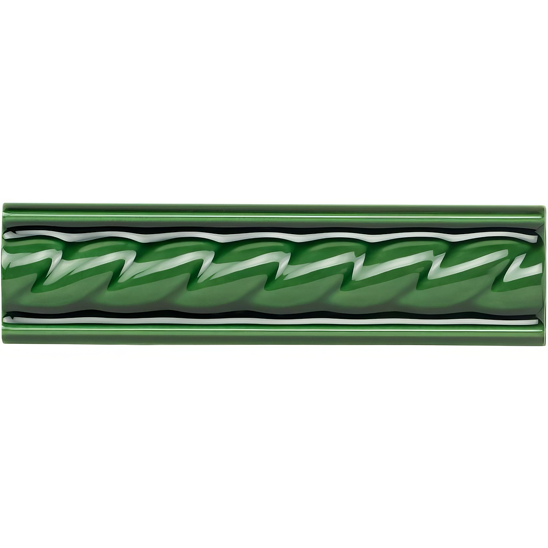 Victorian Green Rope Moulding - Hyperion Tiles