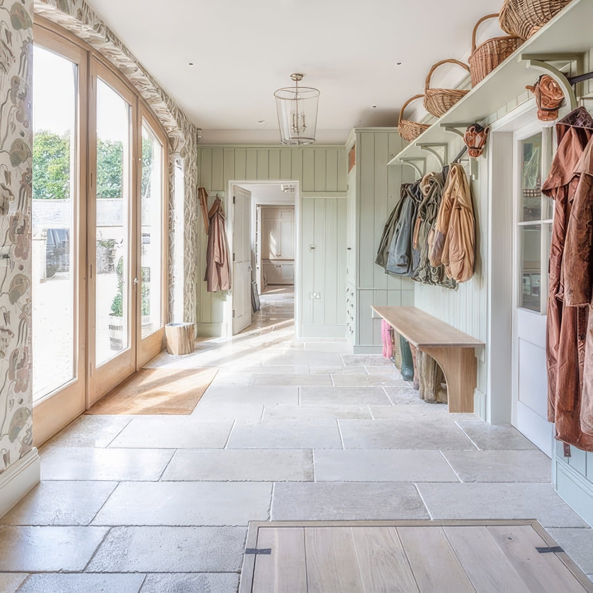 Vieux Bourgogne Limestone Ancient Finish By Hyperion Tiles