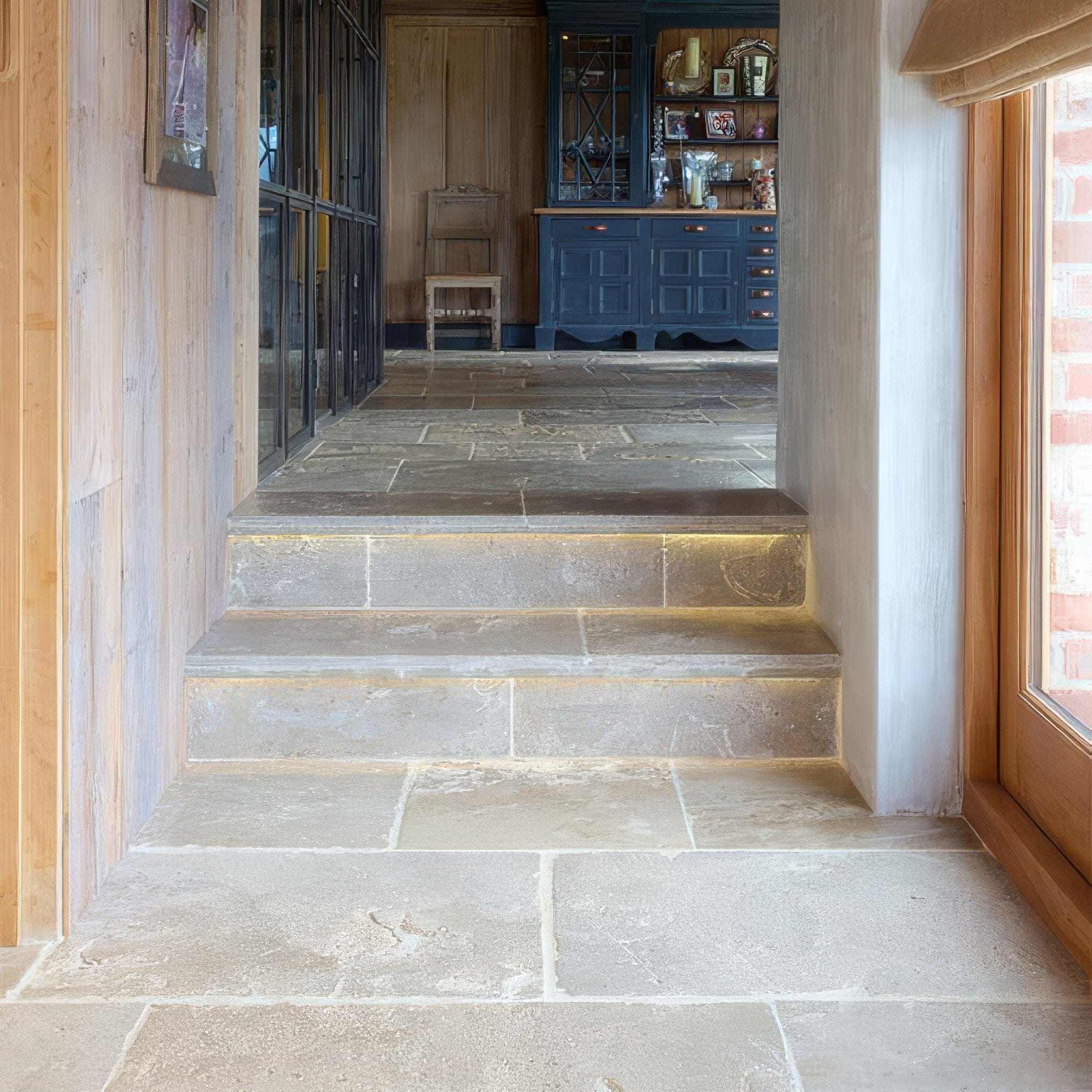 Vieux Bourgogne Limestone Ancient Finish By Hyperion Tiles