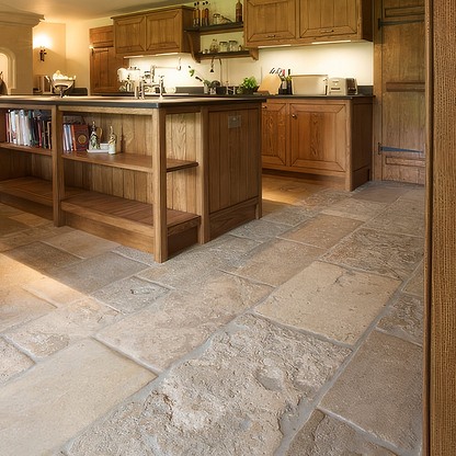 Vieux Bourgogne Limestone Artisan Antiqued Finish By Hyperion Tiles