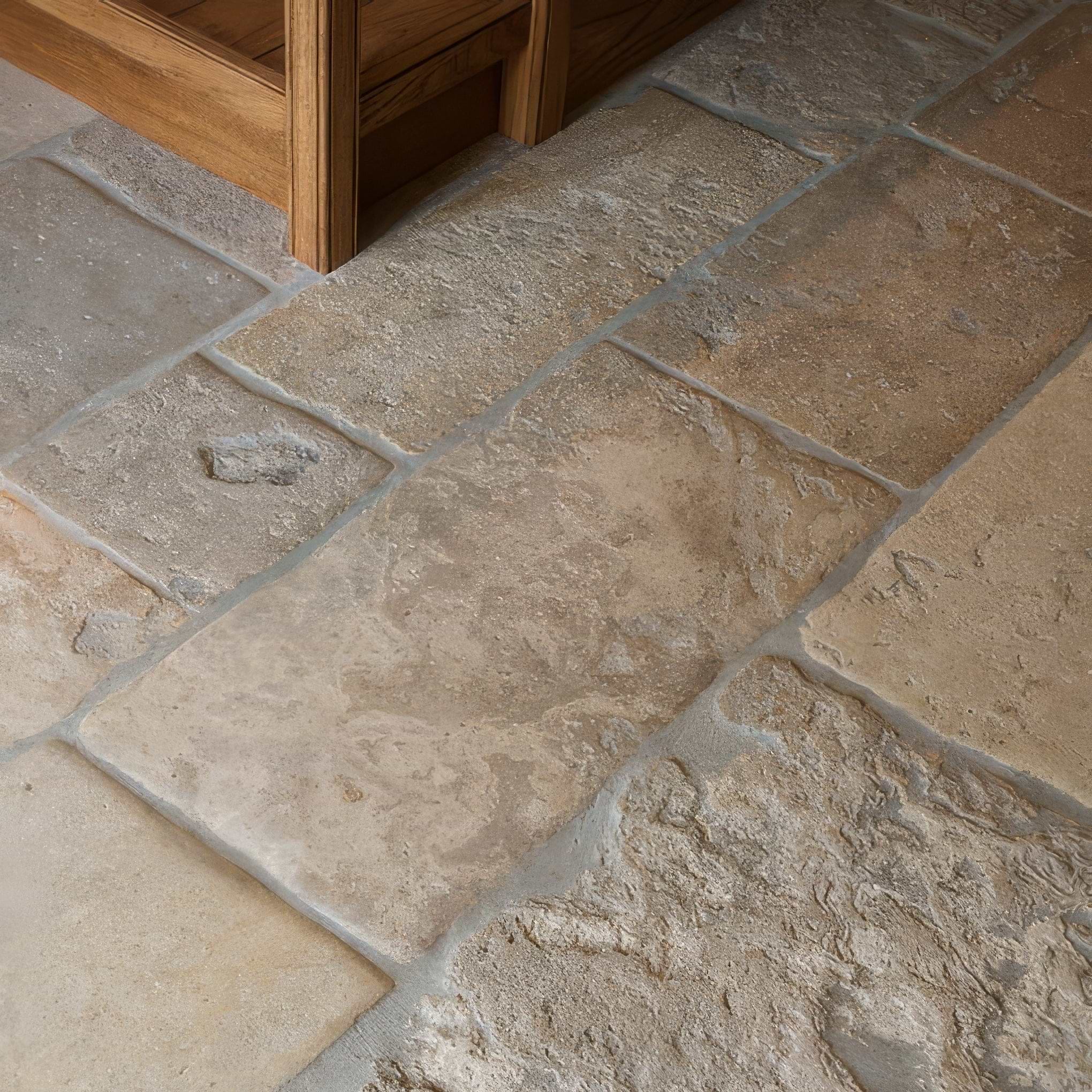 Vieux Bourgogne Limestone Artisan Antiqued Finish By Hyperion Tiles