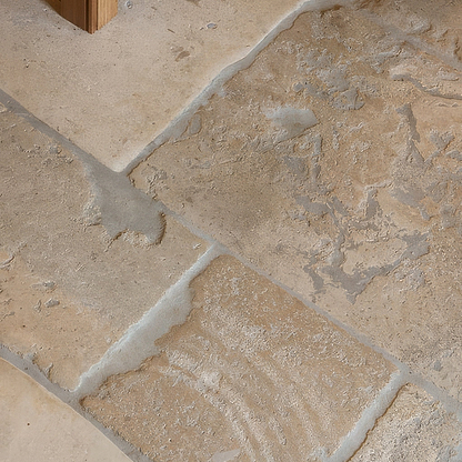 Vieux Bourgogne Limestone Artisan Antiqued Finish By Hyperion Tiles