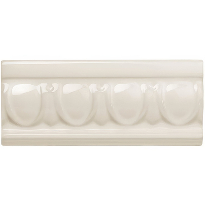 Vintage White Egg & Dart Moulding - Hyperion Tiles