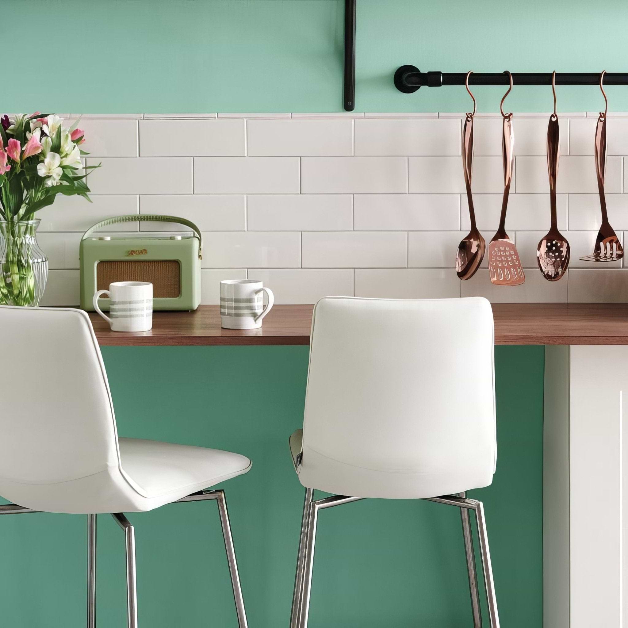 Vintage White Large Brick - Hyperion Tiles