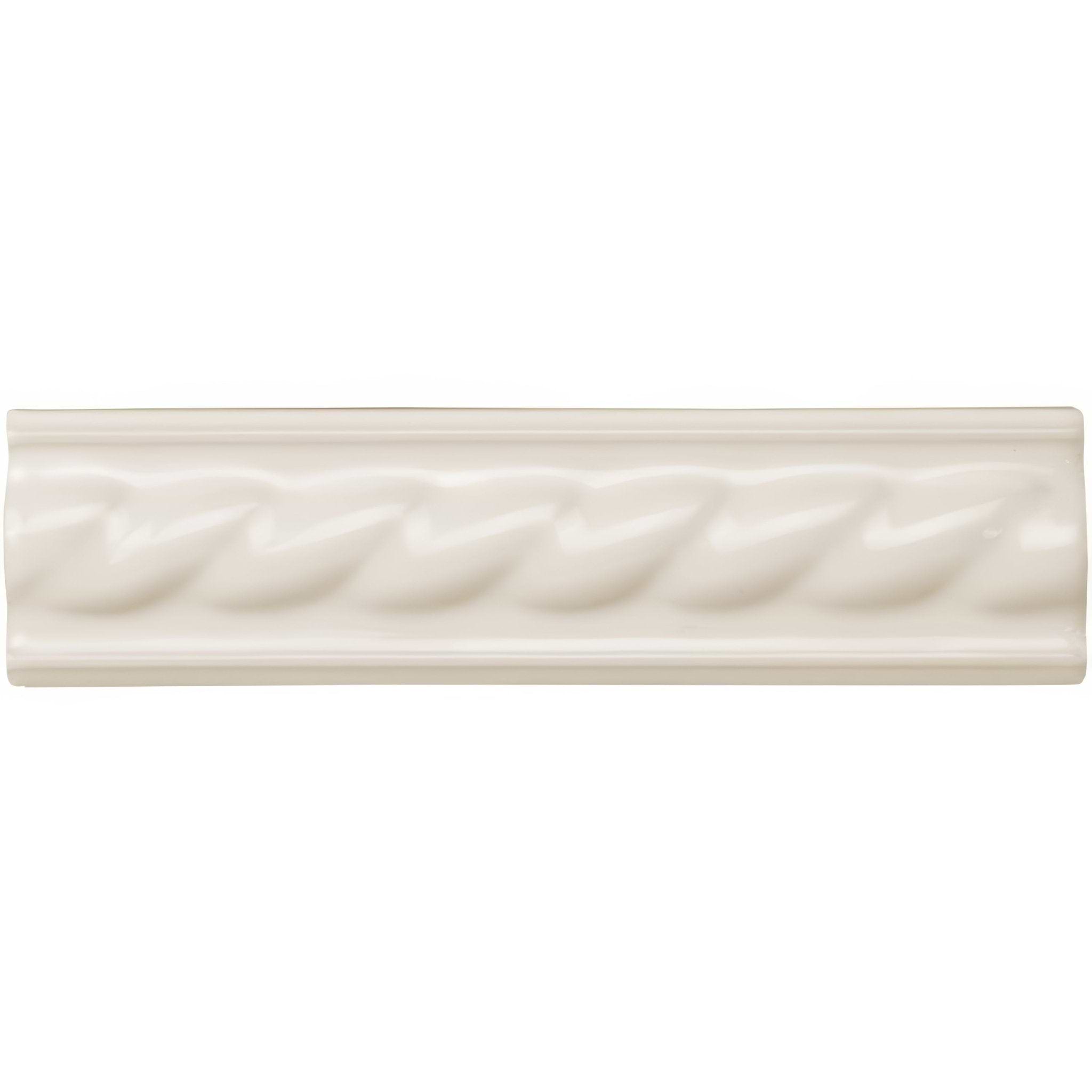 Vintage White Rope Moulding - Hyperion Tiles