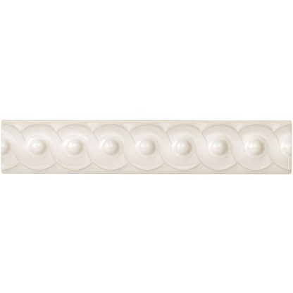 Vintage White Scroll Moulding - Hyperion Tiles