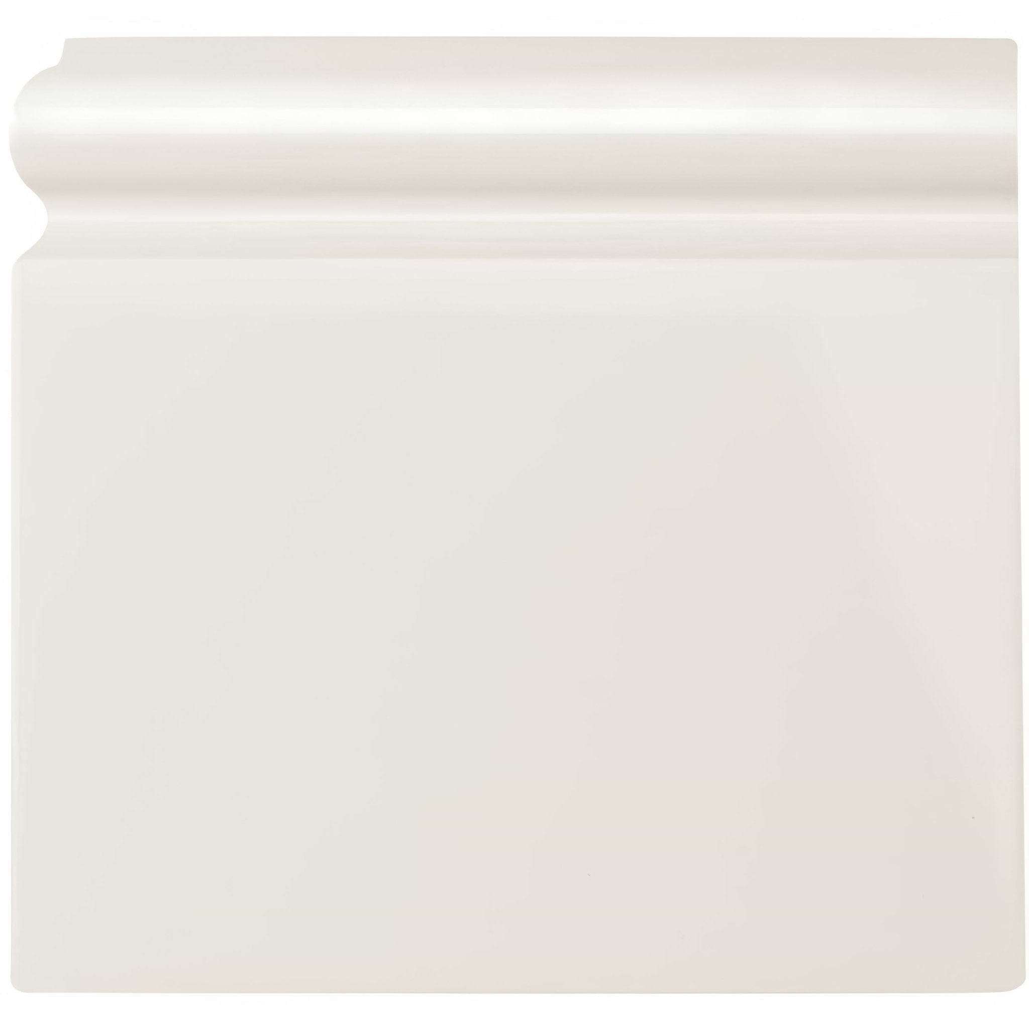Vintage White Skirting Left Corner - Hyperion Tiles