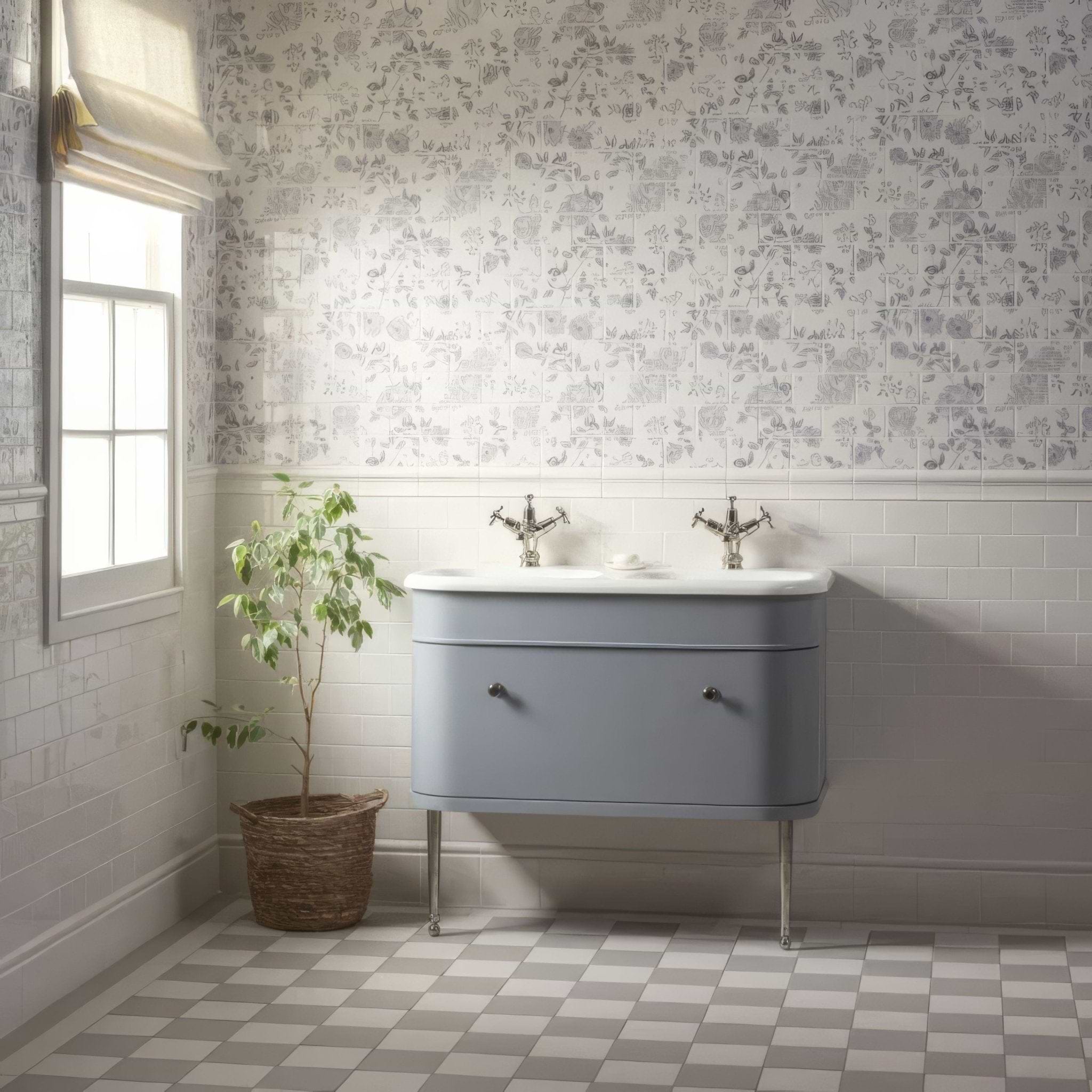 Vintage White Skirting Tile - Hyperion Tiles