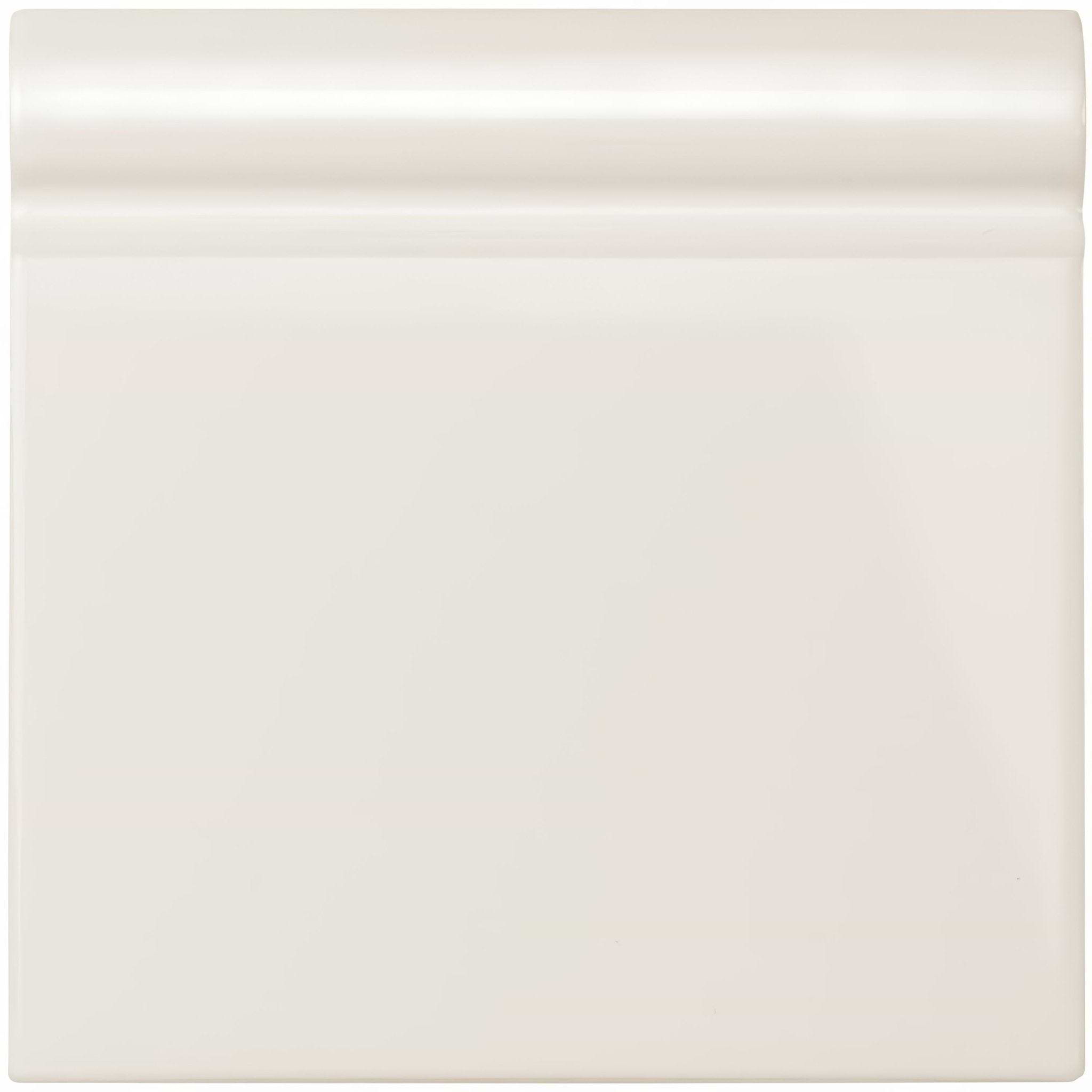 Vintage White Skirting Tile - Hyperion Tiles