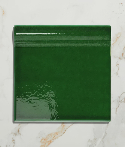 Emerald Green Skirting - Hyperion Tiles