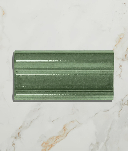Wall Ceramic Cabbage Green Dado - Hyperion Tiles