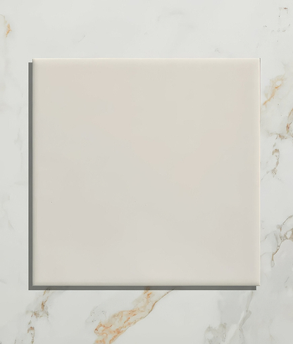Wall Ceramic Cotton White Square Crackle Glaze - Hyperion Tiles