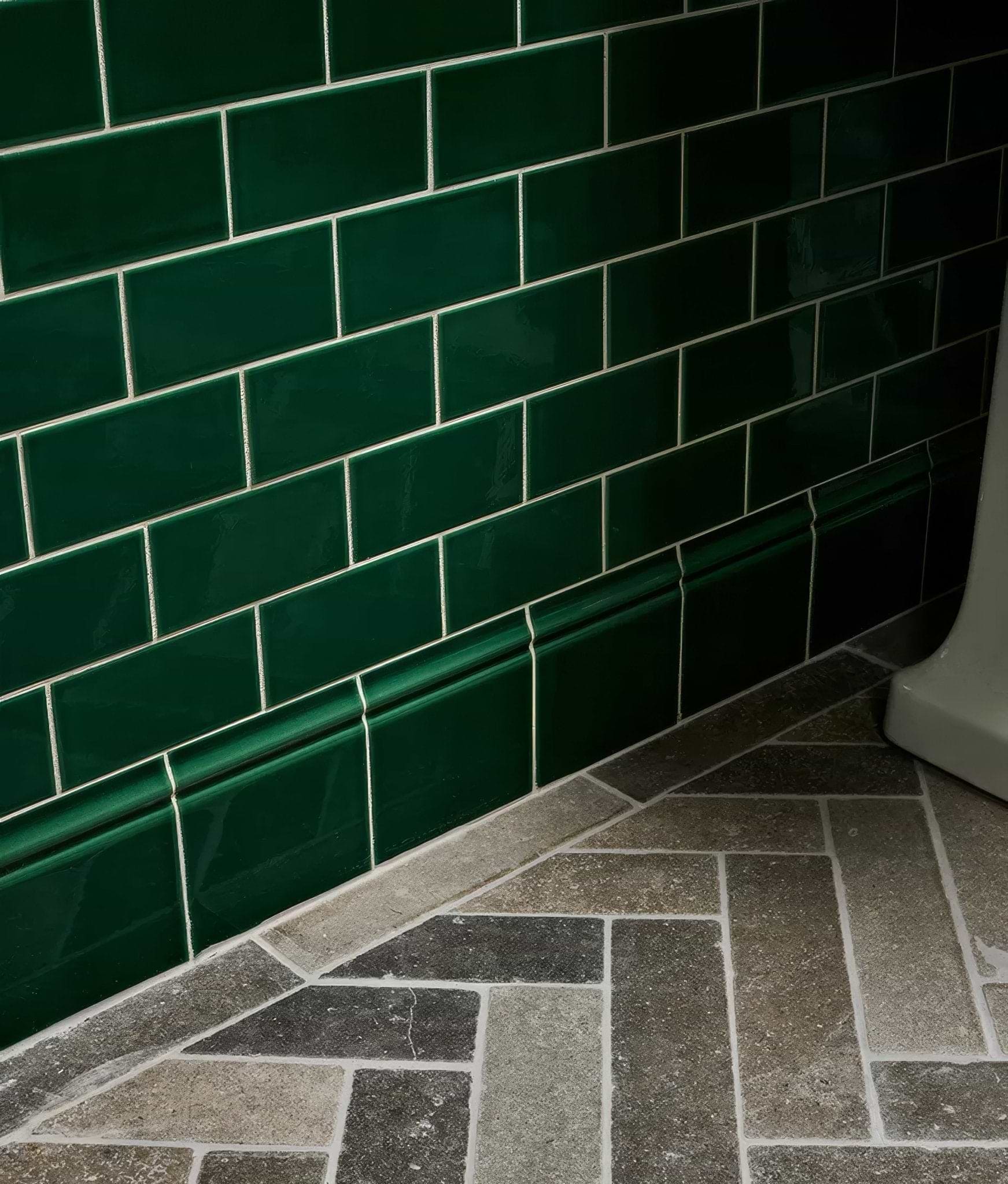 Wall Ceramic Emerald Green Skirting - Hyperion Tiles