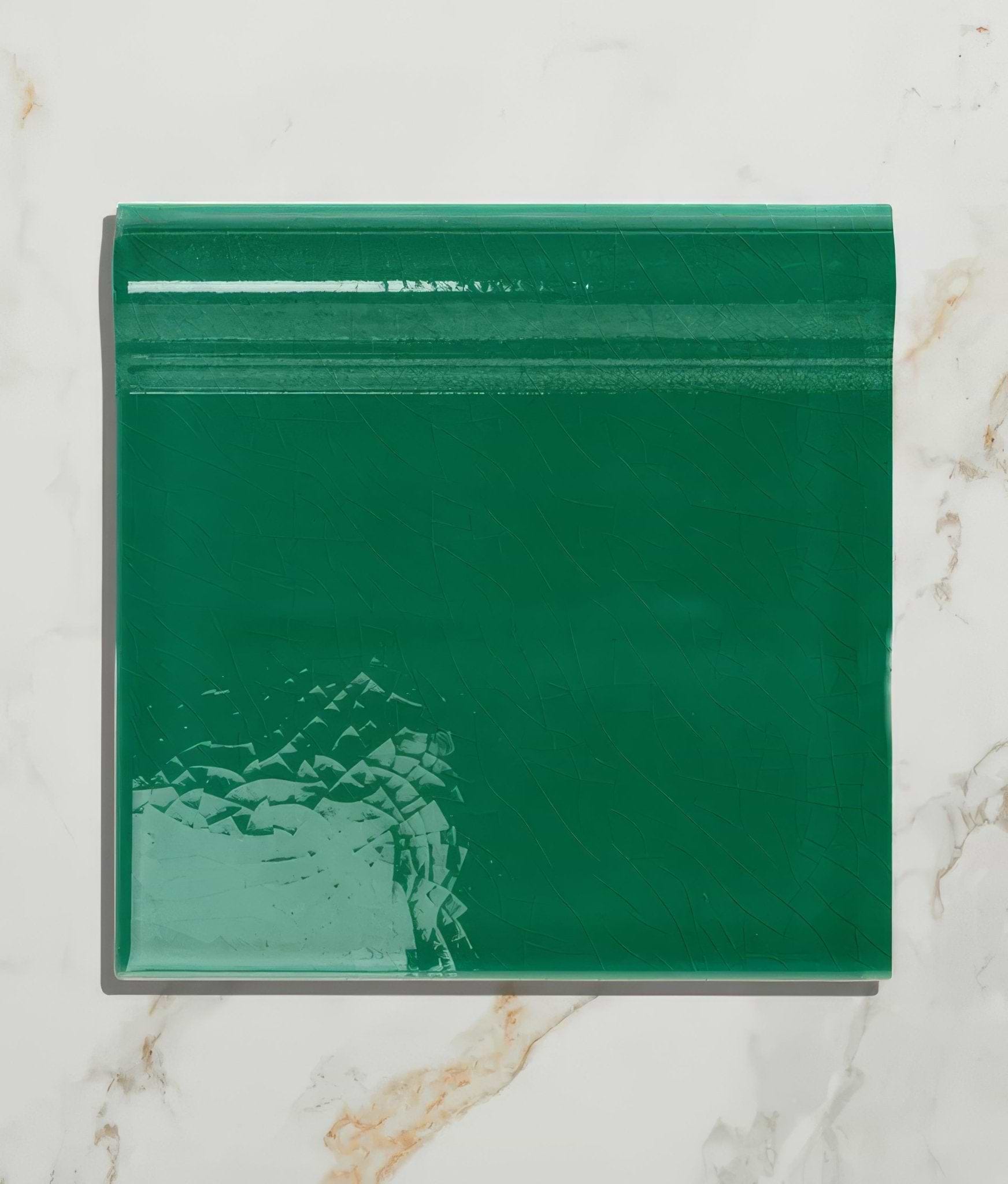 Wall Ceramic Emerald Green Skirting - Hyperion Tiles