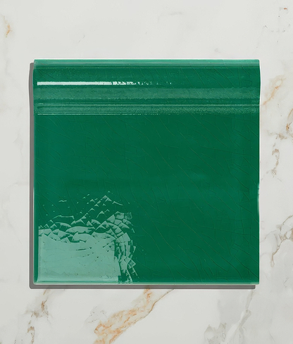Wall Ceramic Emerald Green Skirting - Hyperion Tiles