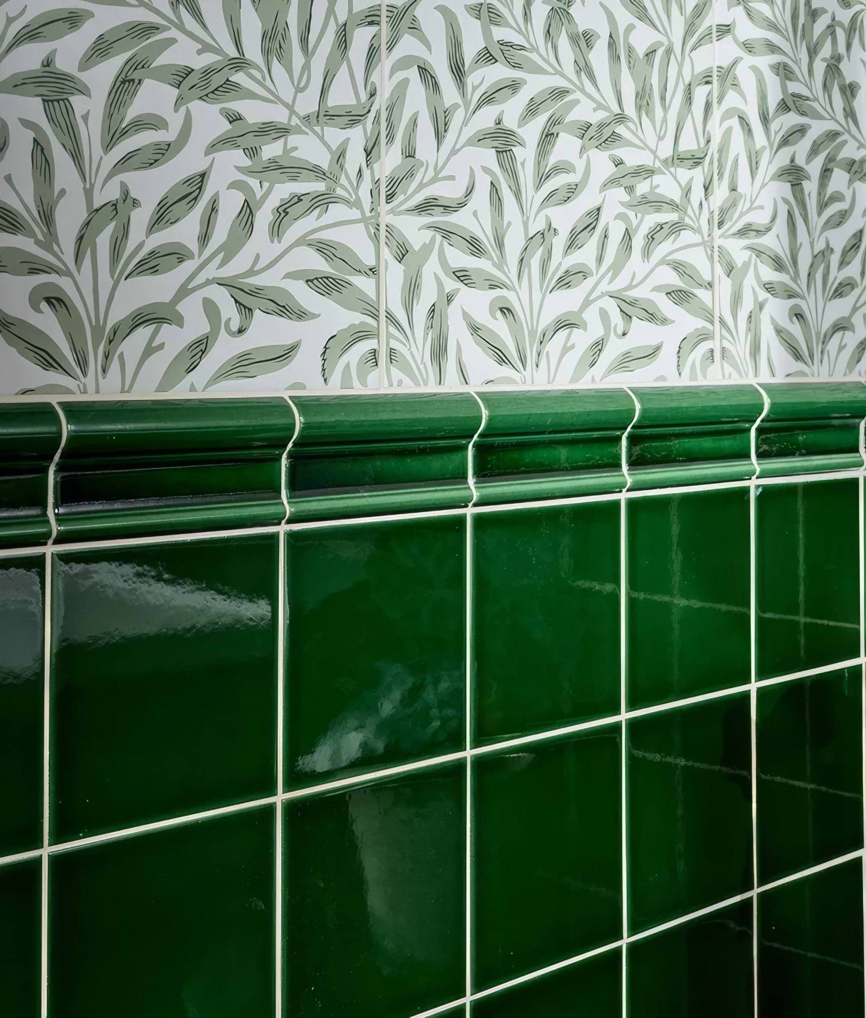 Wall Ceramic Olive Green Dado - Hyperion Tiles