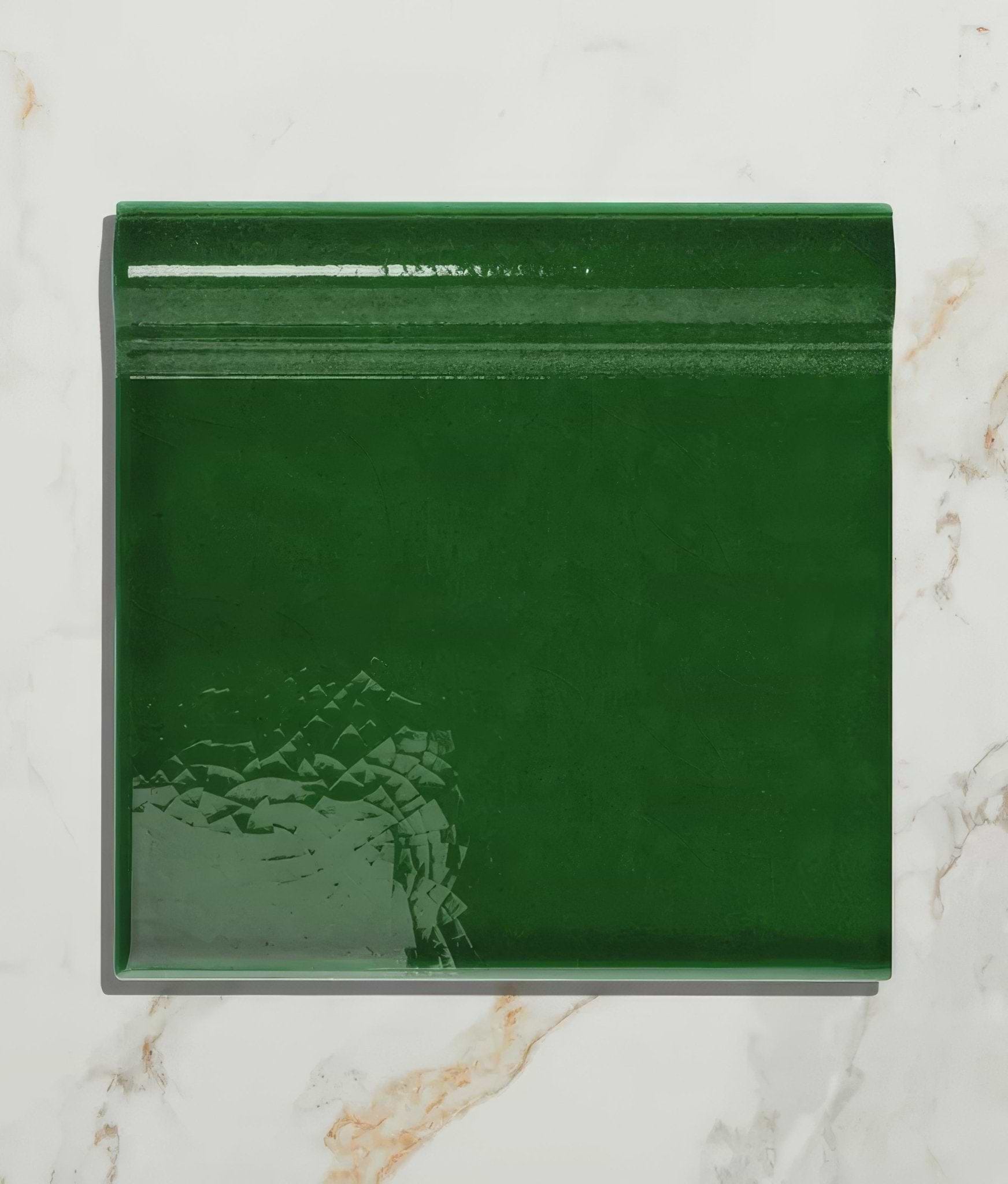 Wall Ceramic Olive Green Skirting - Hyperion Tiles
