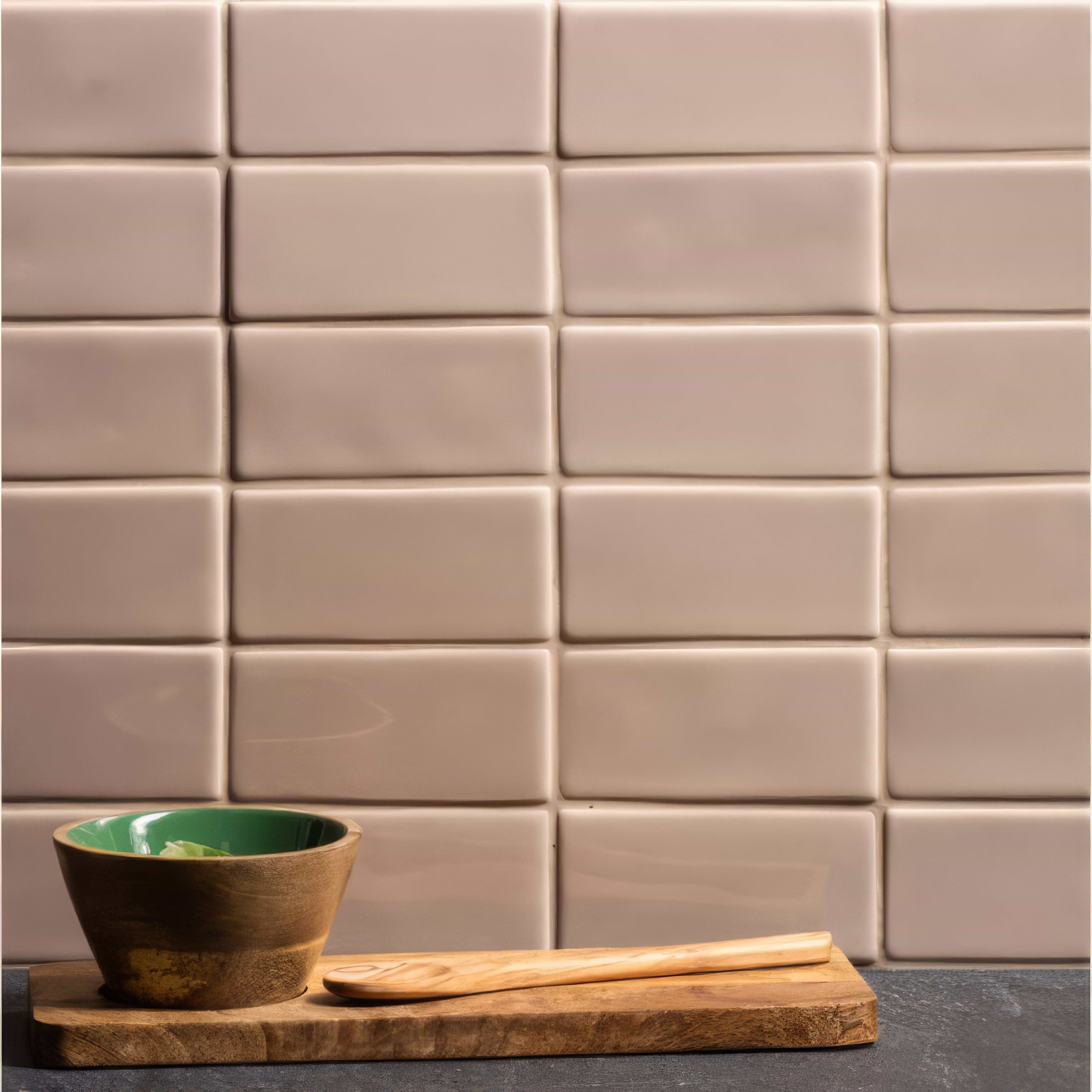 Walnut Half Tile | Hyperion Tiles