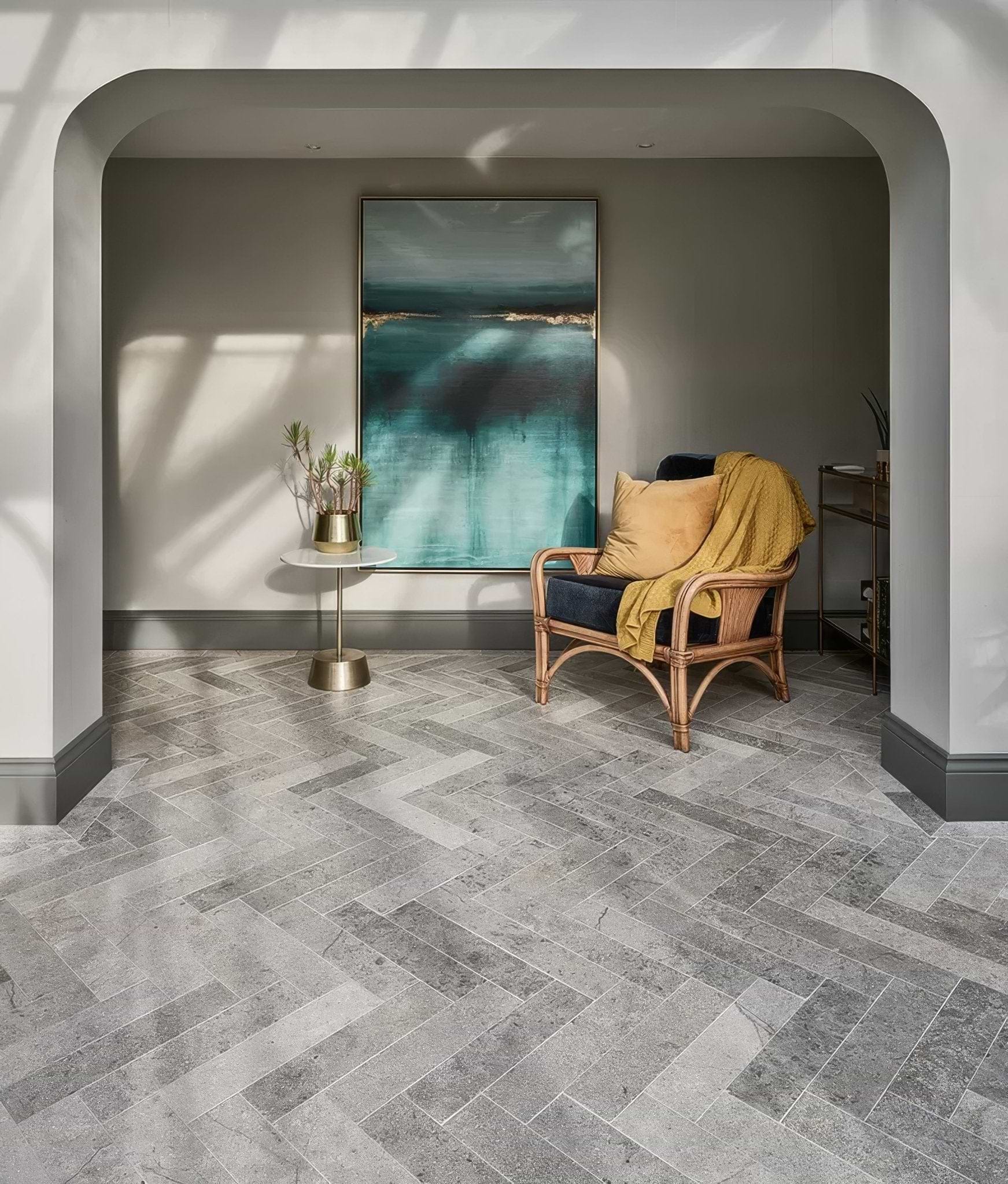 Weltzner Limestone Parquet Satino Finish - Hyperion Tiles