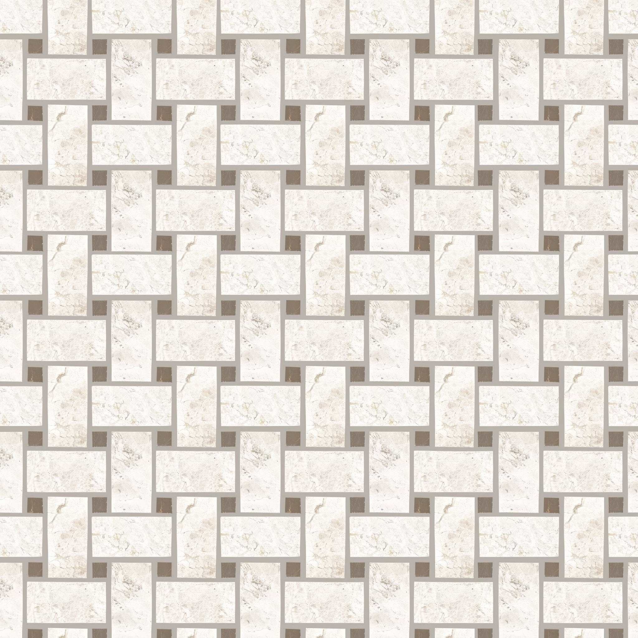 Westhampton Basketweave Mosaic - Hyperion Tiles