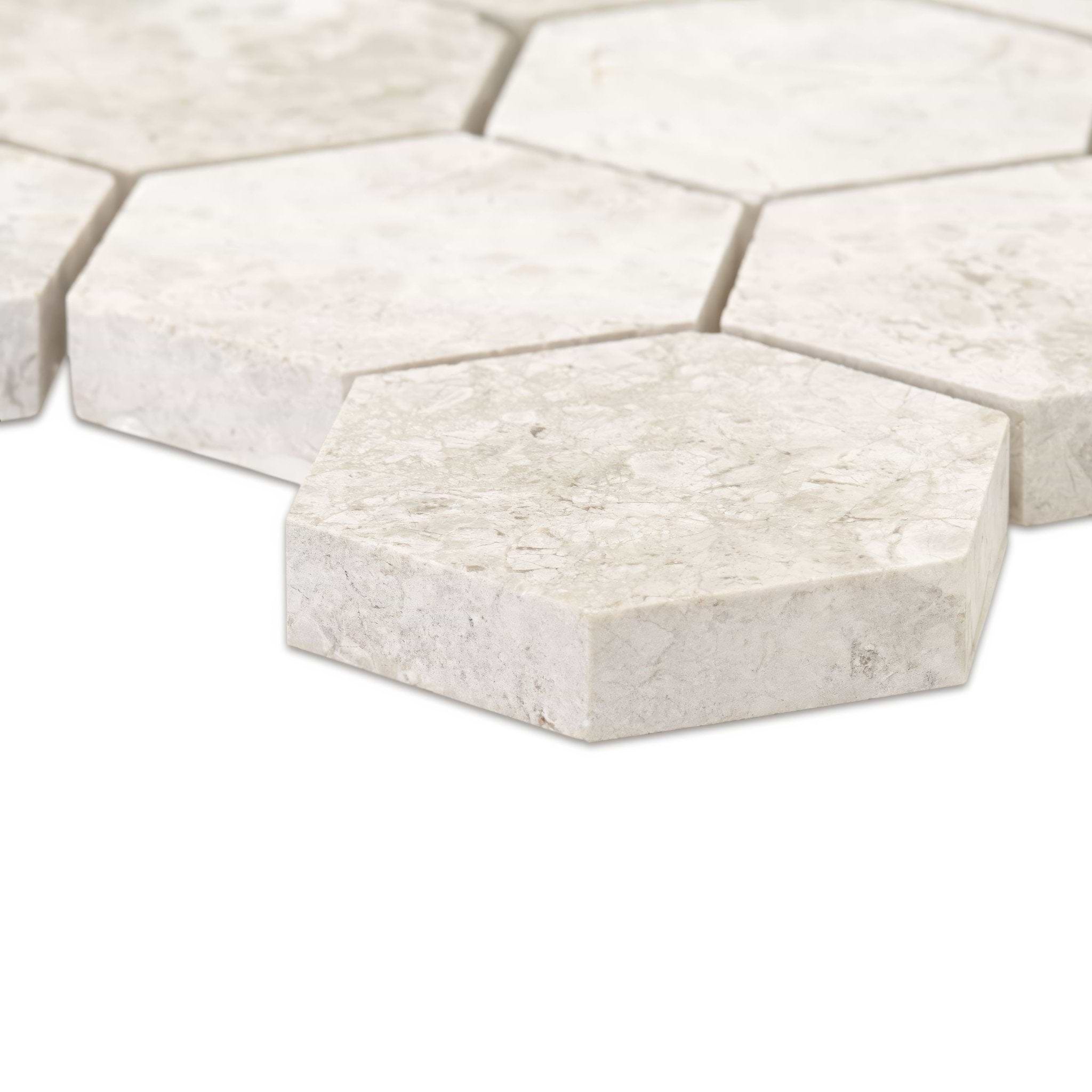 Westhampton Hexagon Mosaic - Hyperion Tiles