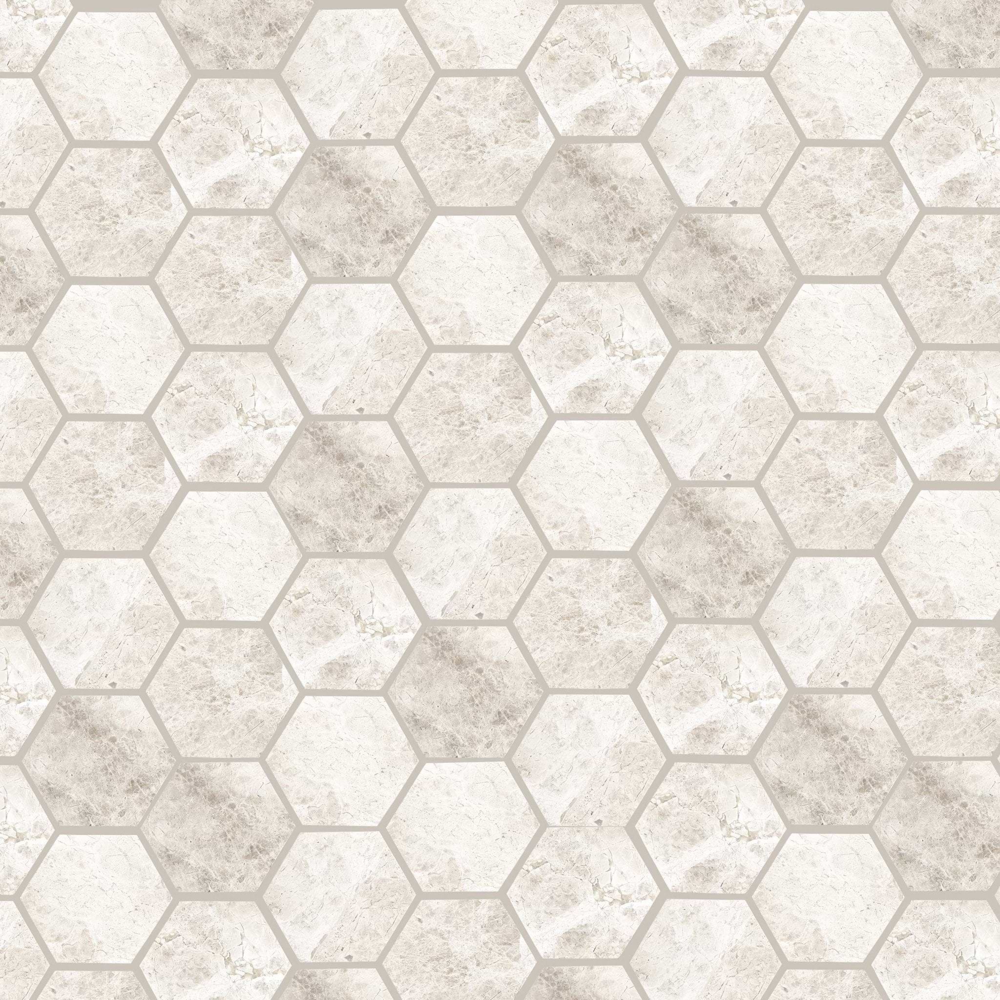 Westhampton Hexagon Mosaic - Hyperion Tiles