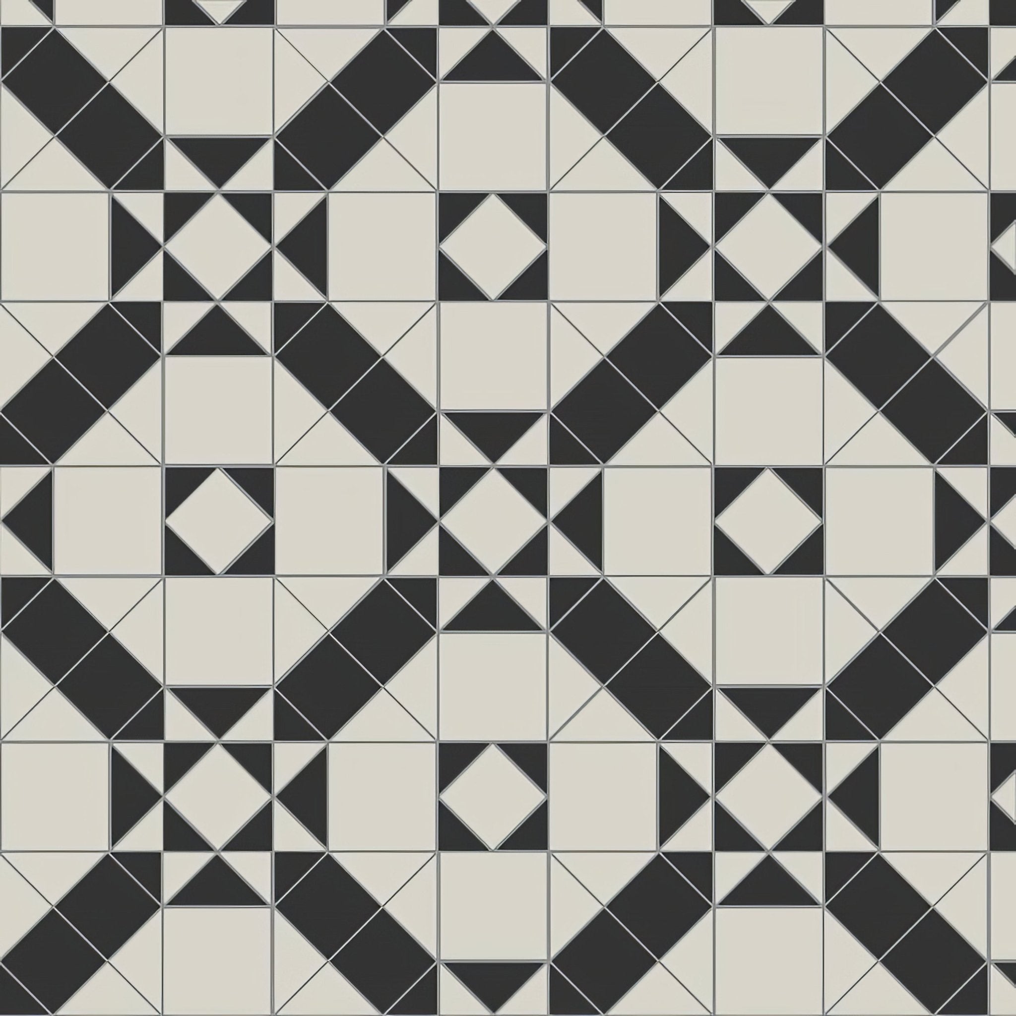 Westminster Black and Dover White - Hyperion Tiles