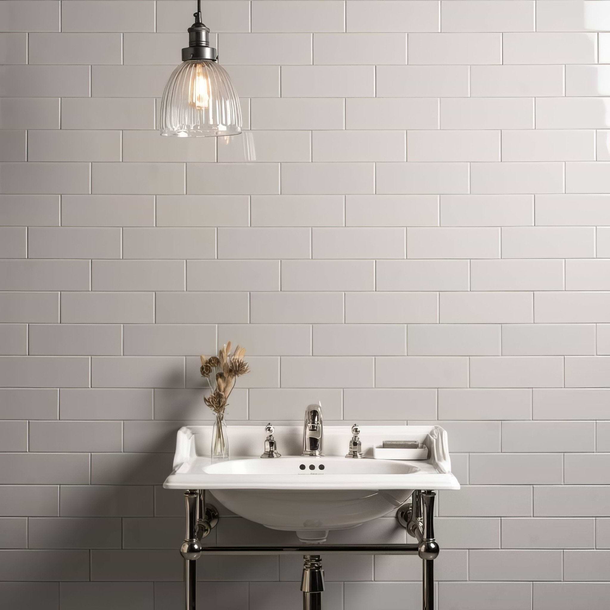 Westminster Grey Large Brick - Hyperion Tiles