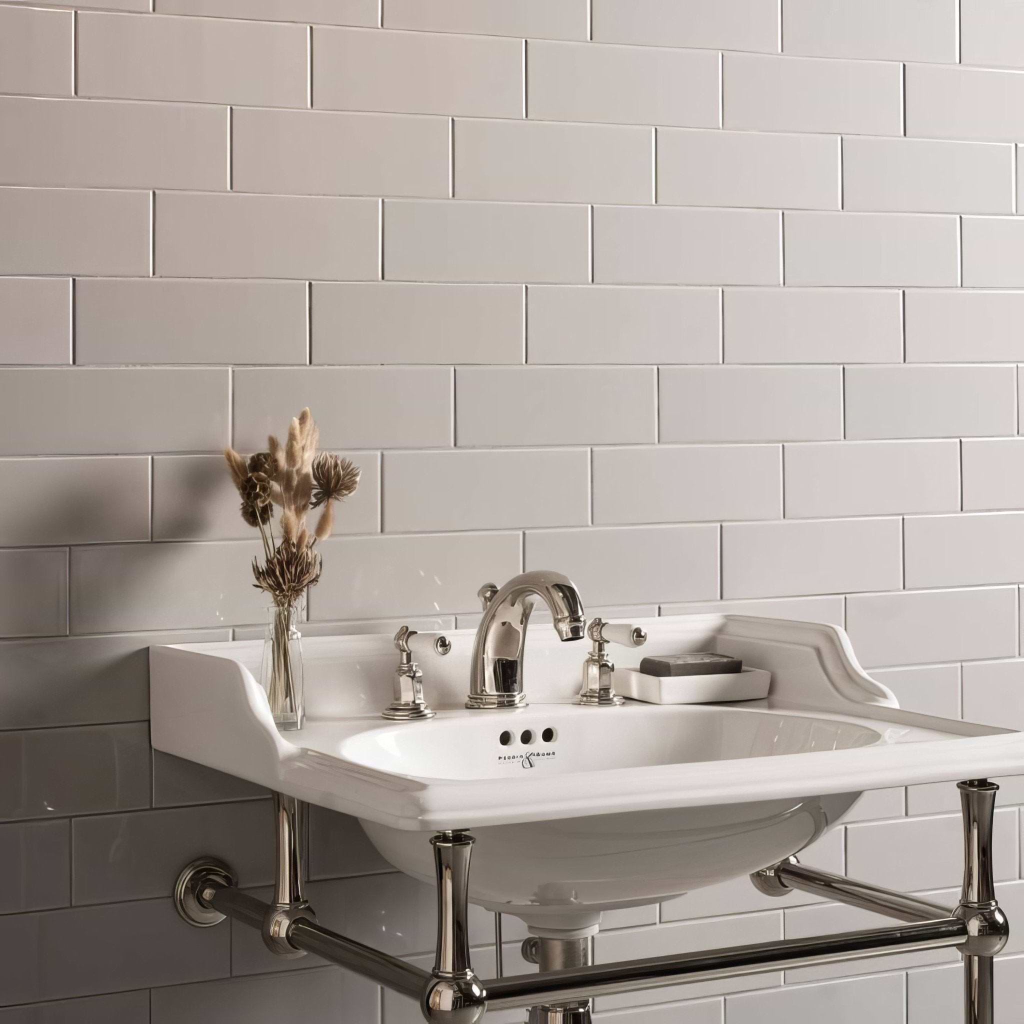 Westminster Grey Large Brick - Hyperion Tiles