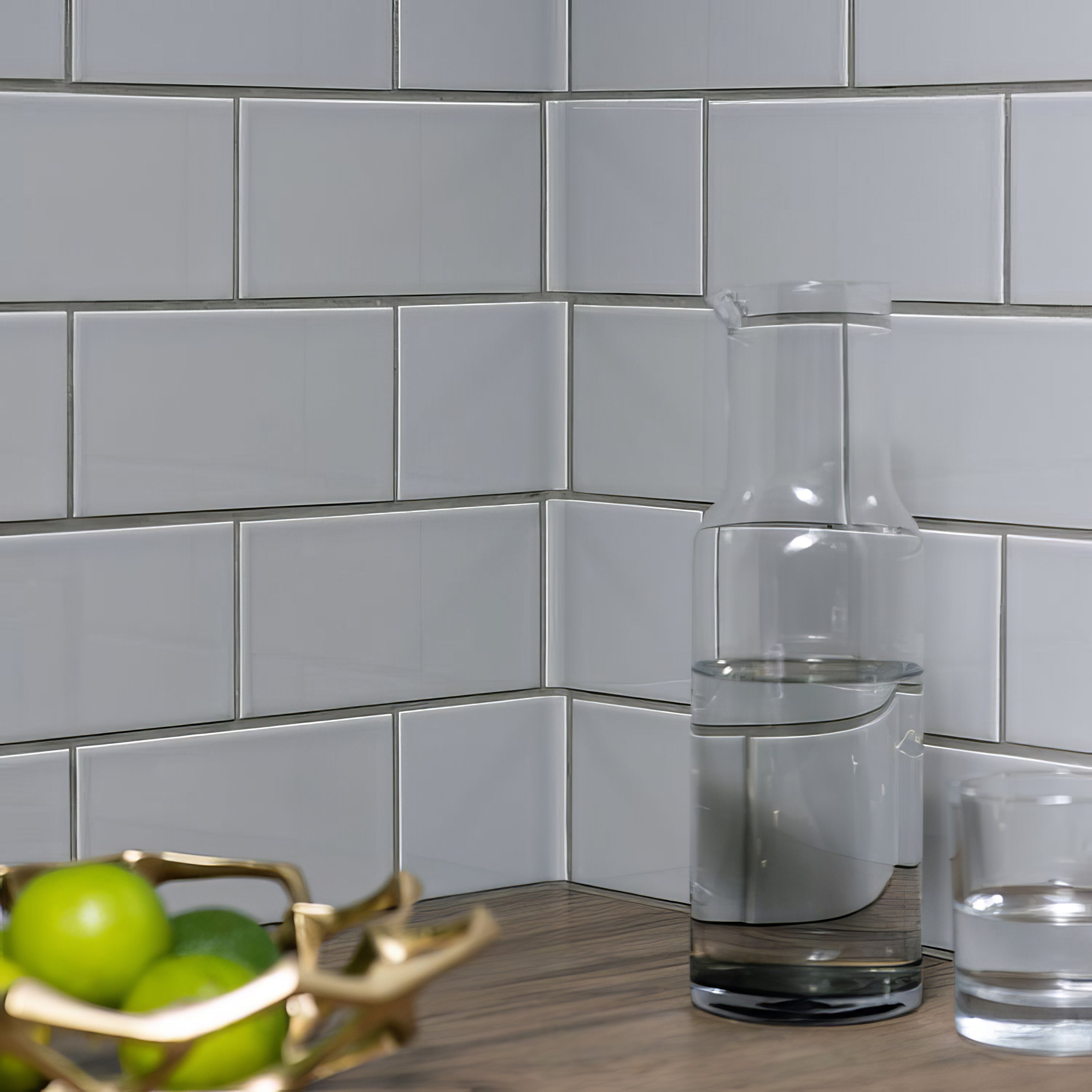 Westminster Grey Half Tile - Hyperion Tiles