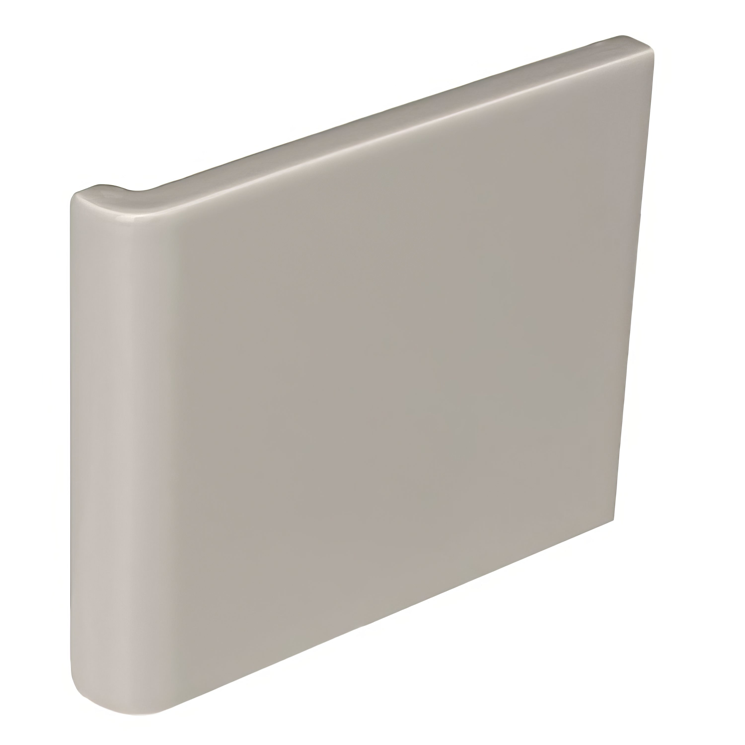 External Half Tile Wrapping Piece Westminster Grey - Hyperion Tiles