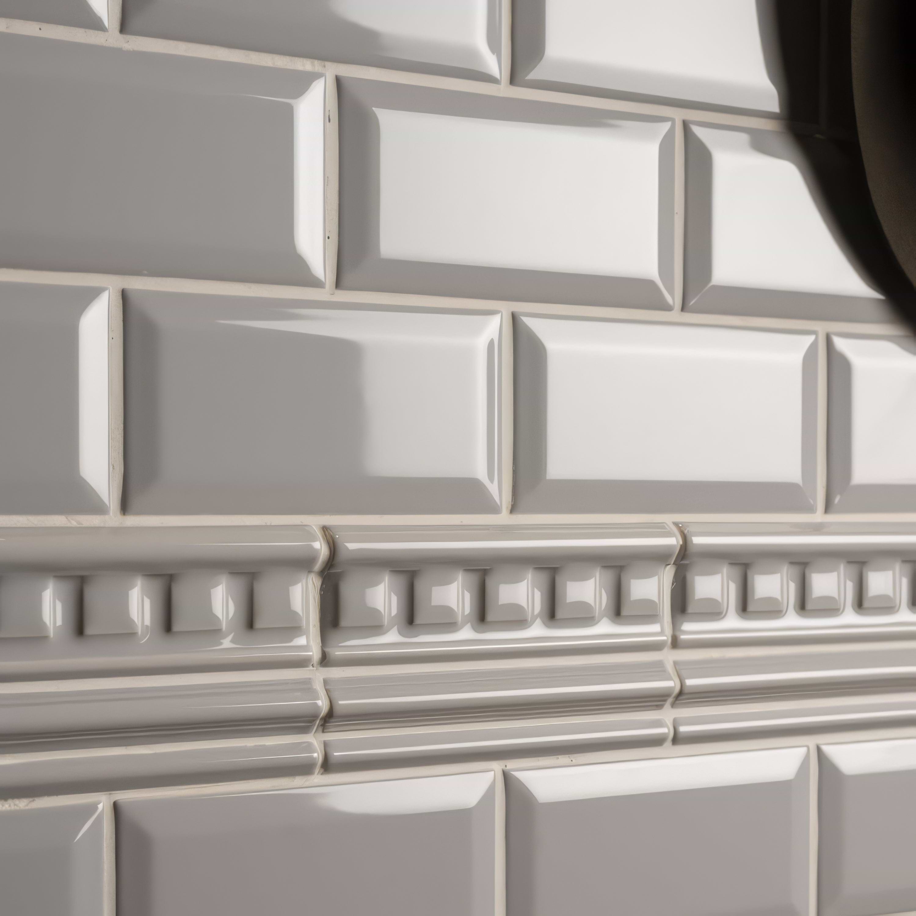 Westminster Grey Dentil Moulding - Hyperion Tiles