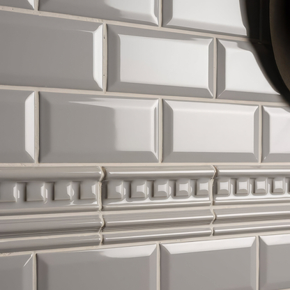 Westminster Grey Dentil Moulding - Hyperion Tiles