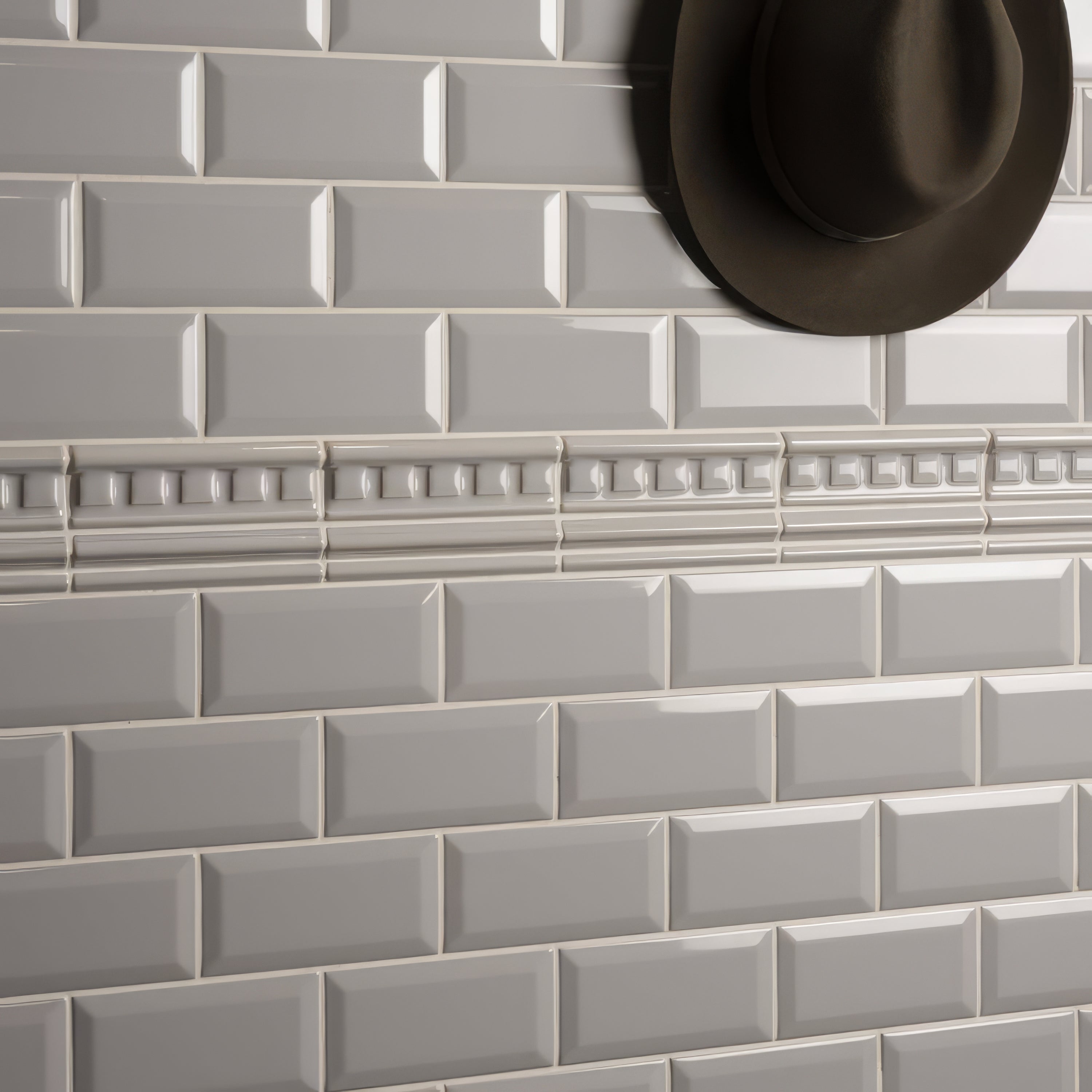 Westminster Grey Omega Moulding | Hyperion Tiles