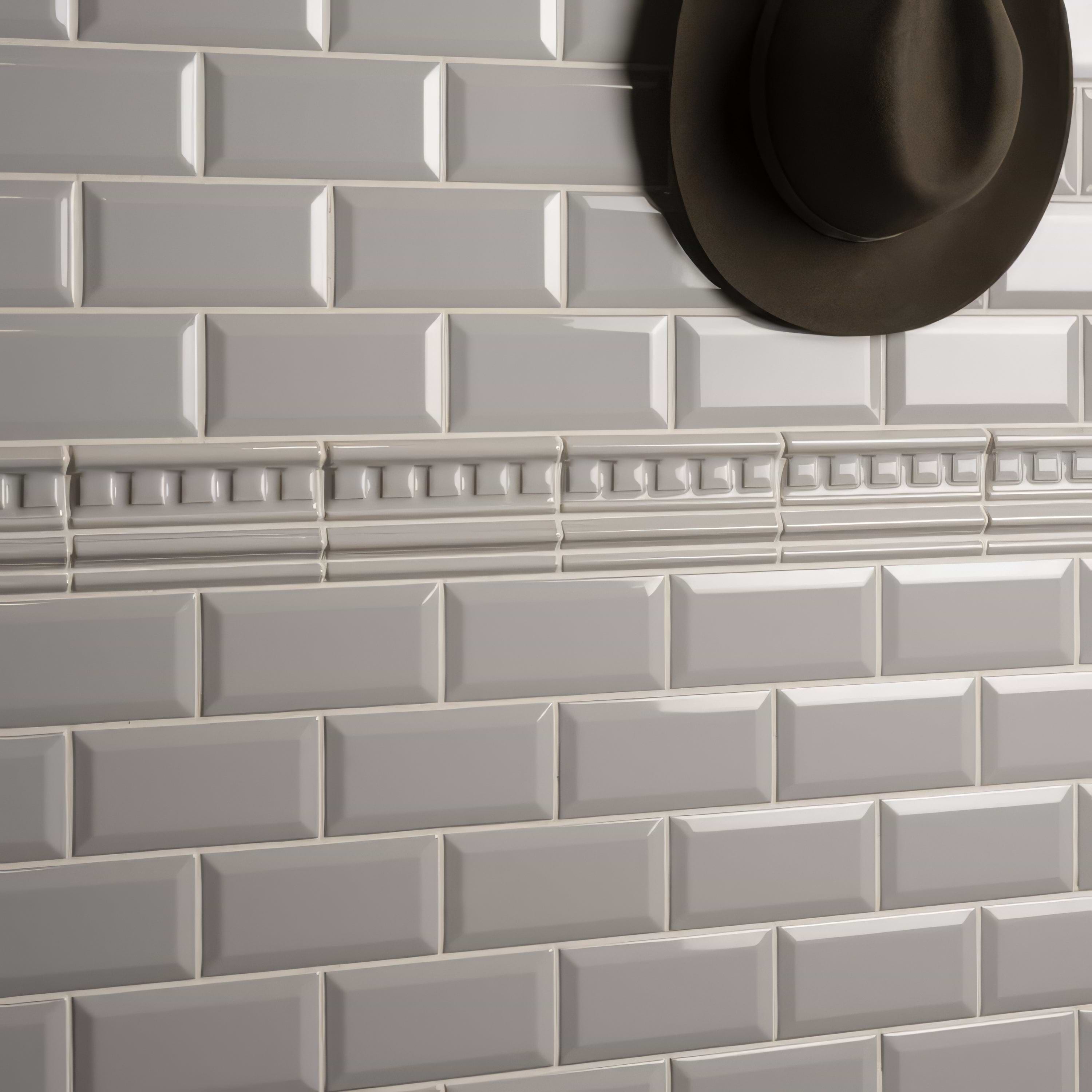 Westminster Grey Dentil Moulding - Hyperion Tiles