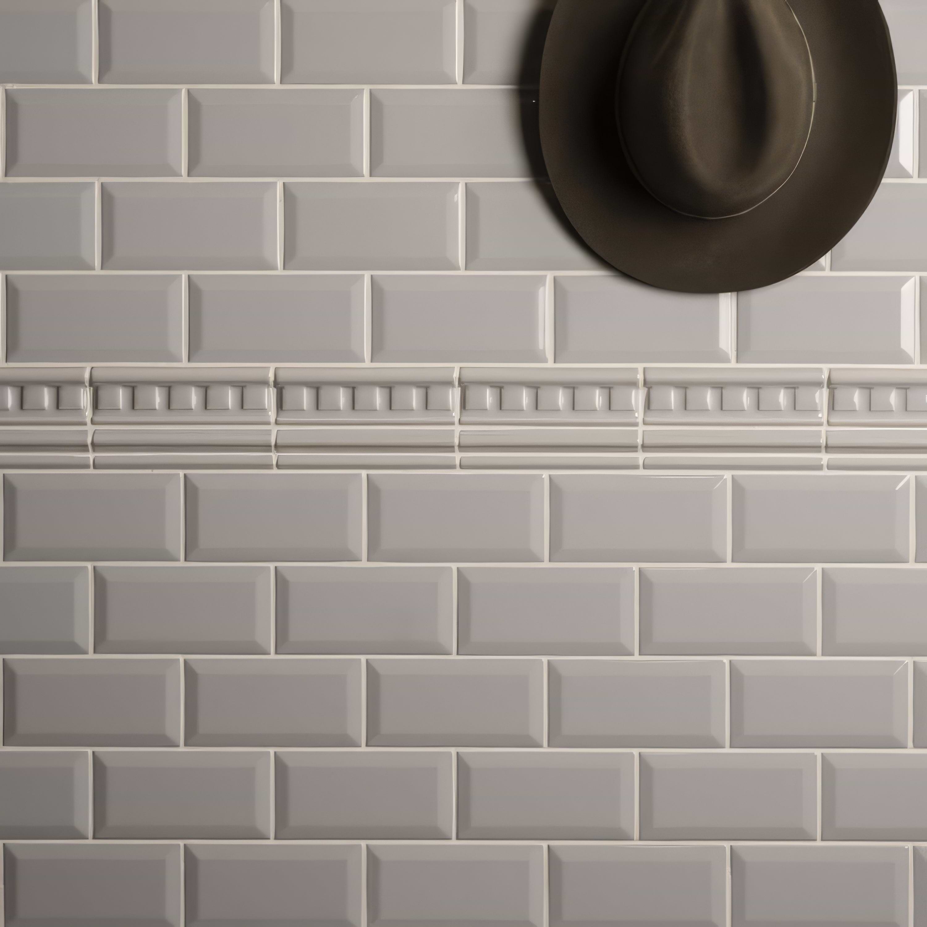 Westminster Grey Dentil Moulding - Hyperion Tiles